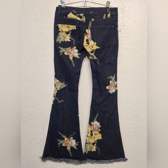 Free People Bali Nights Flare Miami Combo Sz 25 EUC - Picture 3 of 5